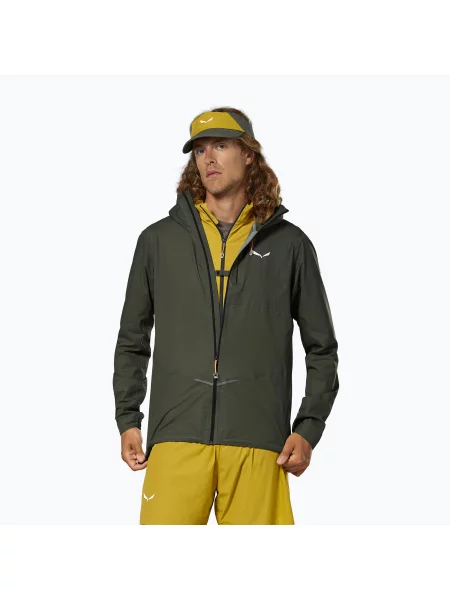Geacă hibrid pentru bărbați Salewa Pedroc 2 PTX Light faded green verde