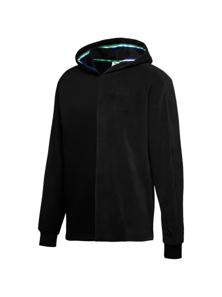 Hanorac cu fermoar Puma negru