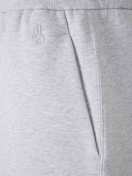 Raišteliu šortai Jil Sander pilka