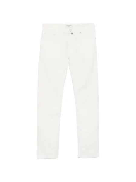 Pantaloni Jacob Cohën alb