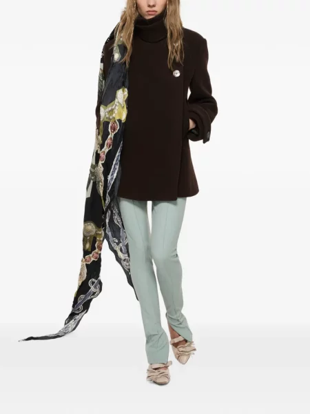 Palton Acne Studios de lână maro