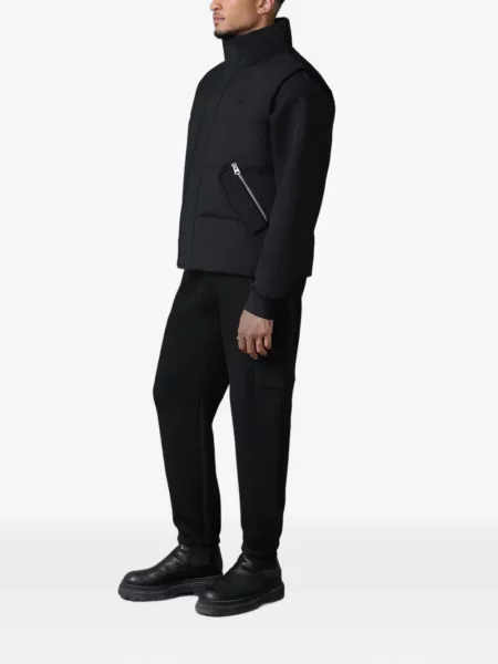 Matlasat vestă Mackage negru