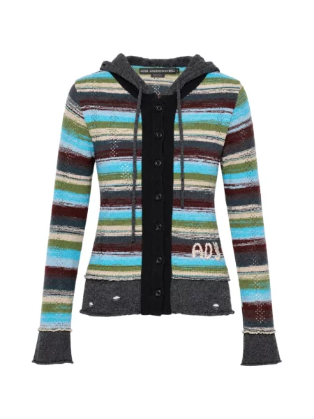 Cardigan Andersson Bell cu dungi albastru