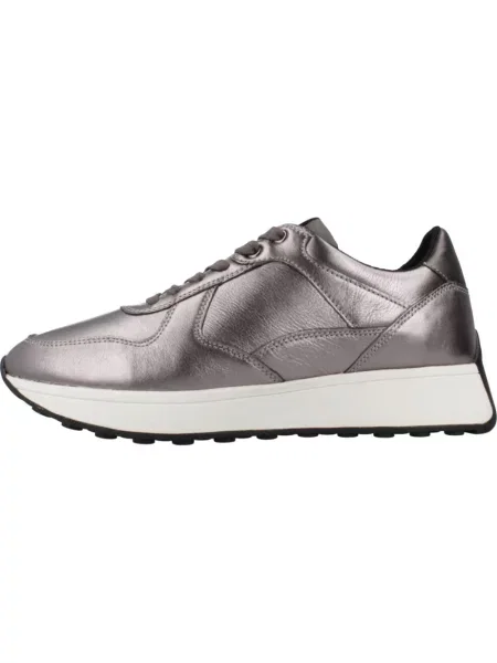 Sneakersy Geox skórzane szare