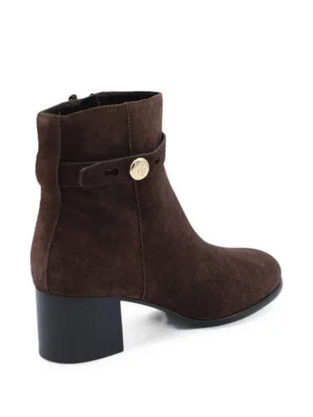 Cizme scurte Tory Burch maro