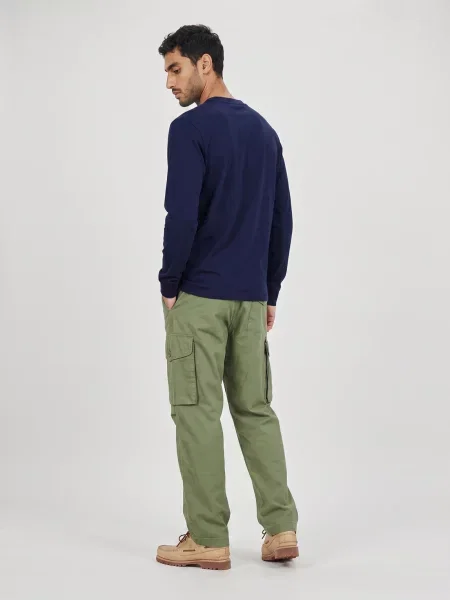 Džerzej tričko Lacoste modrá