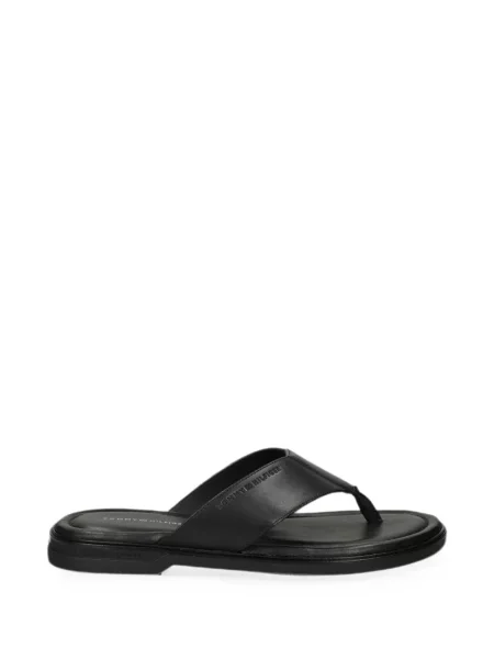 Sandale Tommy Hilfiger cu autograf negru