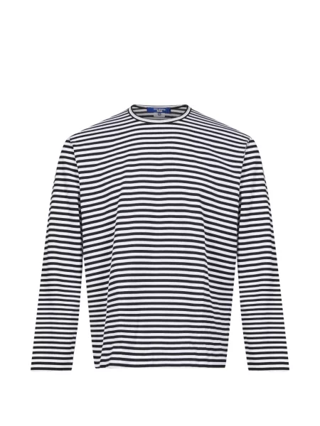 Lung tricou Junya Watanabe Man cu dungi alb