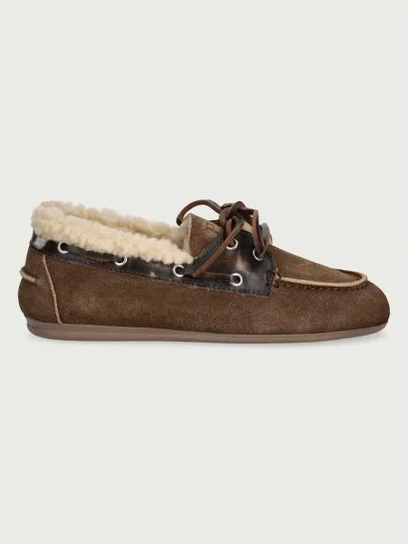 Posa mokasini semišasti Boat Loafer rjava