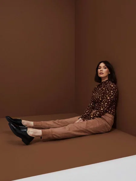 Trening Marisse cu buzunare cu fermoar negru