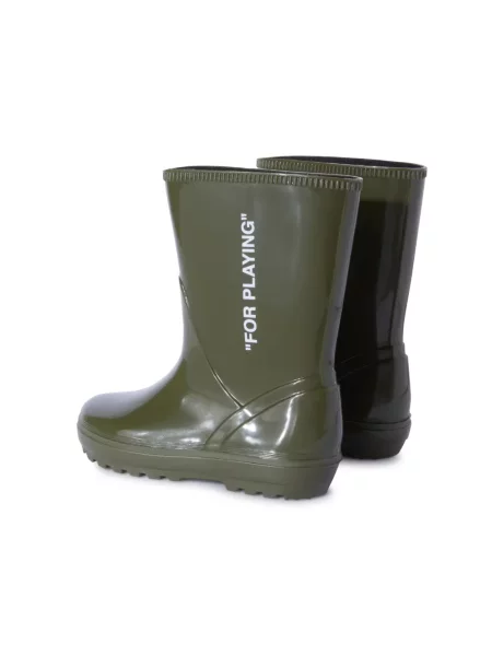 Botki dziecięce Off-white białe