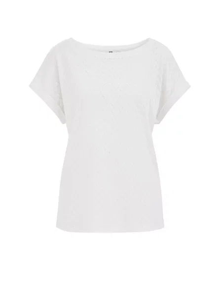 WE Fashion Tricou alb