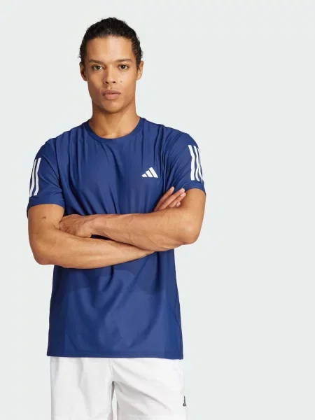 Футболка спортивна adidas Supernova перероблений синій
