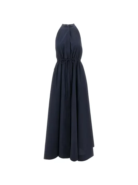 Maxi rochie maxi Emporio Armani fără mâneci de costum albastru