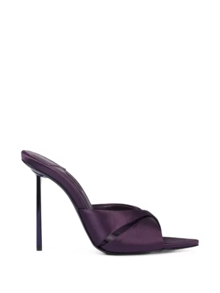 Sandale Le Silla din satin violet