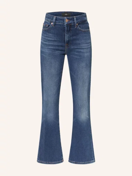 7 For All Mankind Zkrácené Džíny Cropped Boot current