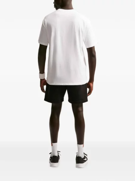 Baschet tricou Nike clasic alb