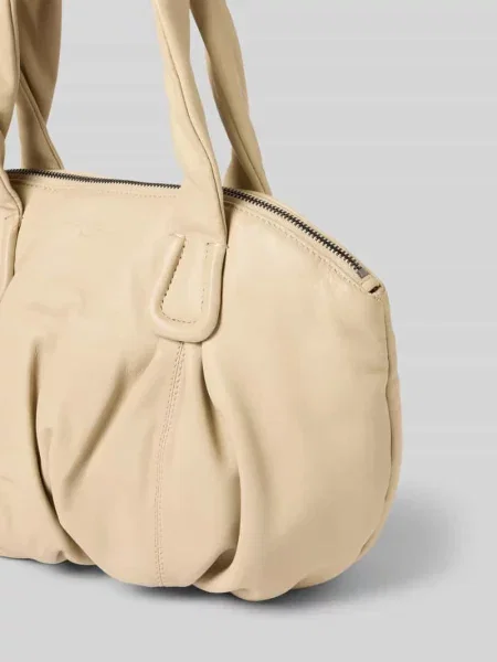 Torba shopper z wytłoczonym logo model LUCY' Liebeskind Berlin biała