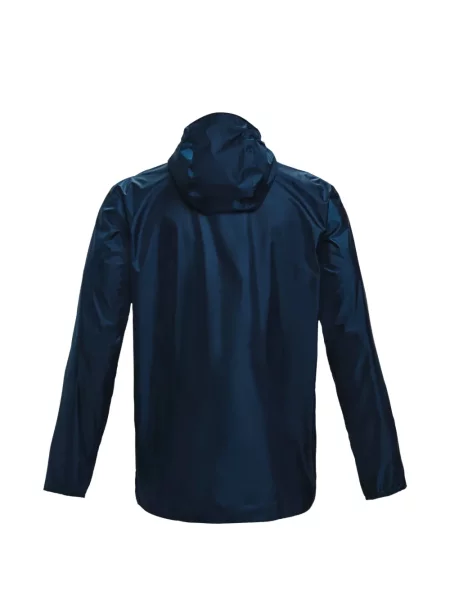 Geacă Under Armour cu glugă albastru