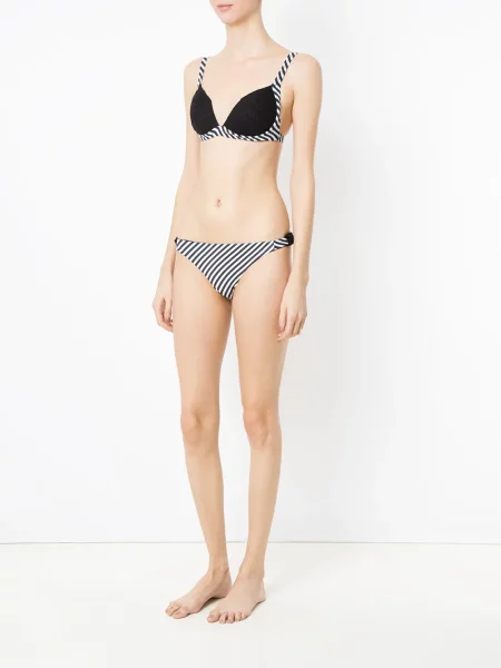 Dryžuotas bikinis Amir Slama juoda