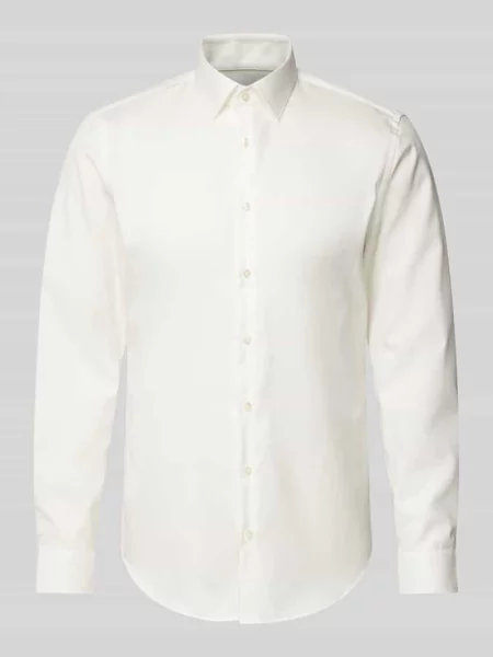 Koszula biznesowa o kroju slim fit z twillu z dodatkiem streczu Jake*s