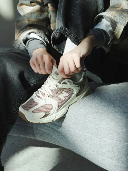 Sportcipők New Balance bézs