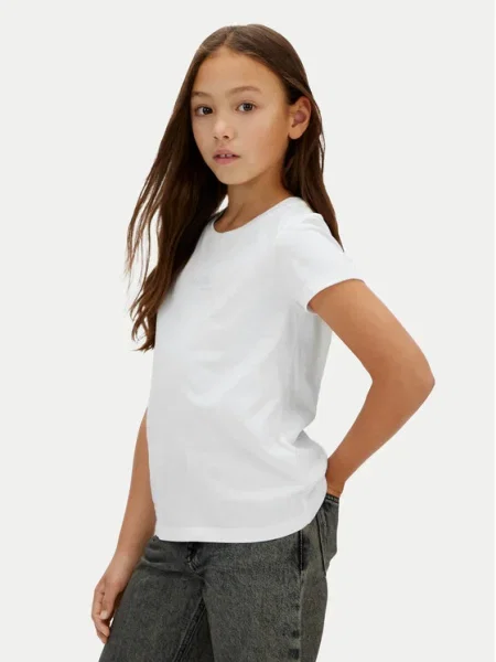 Calvin Klein Jeans Tricou Signature alb