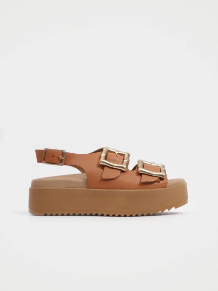 Шкіряні Сандалії URBAN TRACE коричневий