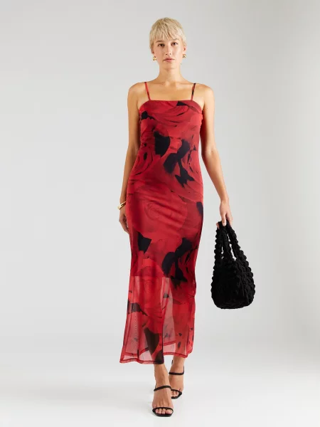 Noisy May Rochie de vară Rosa Roșu negru