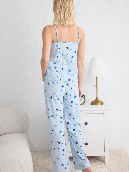 Pijama pijamale Trendyol alb
