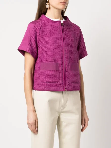 Scurt geacă Herno din tweed violet