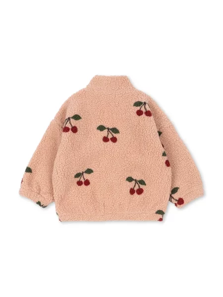 Konges Sløjd куртка дитяча флісова JODY TEDDY JACKET GRS