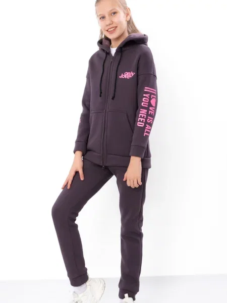 Дитячий Спортивний костюм Носи своє графіт бавовна/поліестер