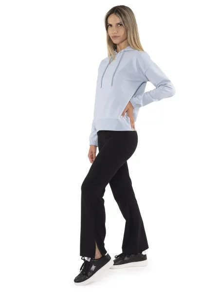 Leone Never Without rozciągliwe legginsy z rozcięciami czarne