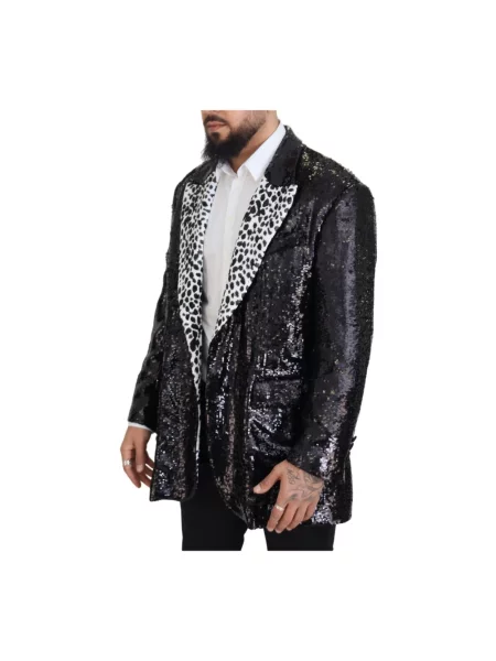Marynarka Dolce And Gabbana elegancka czarna