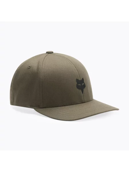 Gyerek ellenzős sapka Fox Racing Fox Head Snapback Jr olive green. Méret: OS zöld