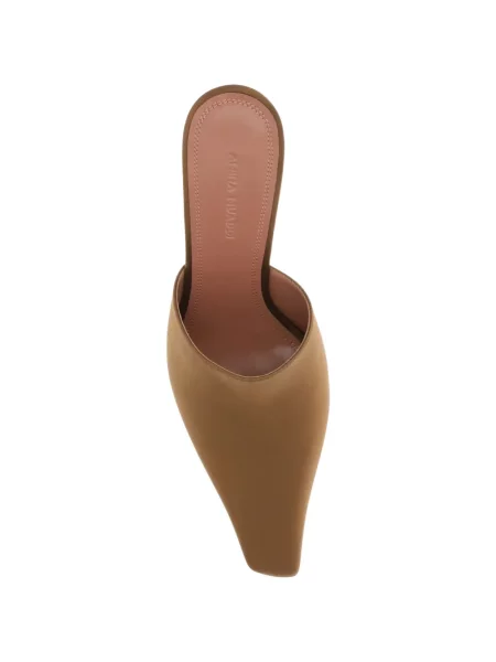 Papuci tip mules Amina Muaddi maro
