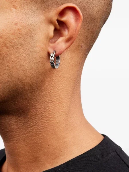 Cercei Mm6 Maison Margiela argintiu