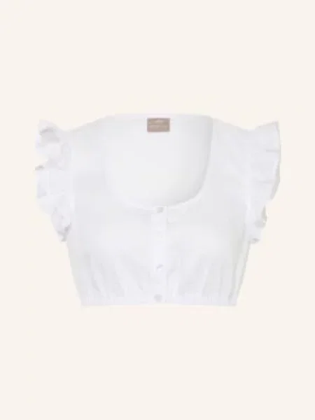 Berwin & Wolff Bluzka Dirndl weiss biała