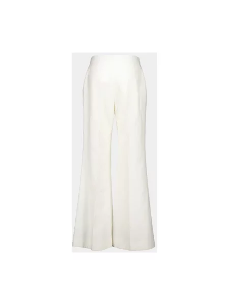 Lniane spodnie Givenchy białe