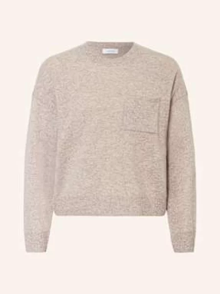 Darling Harbour Sweter Z Kaszmiru beige beżowy