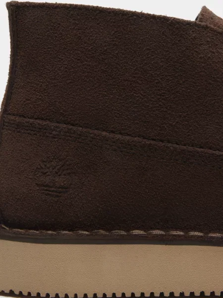 Замшевые ботинки Timberland коричневые