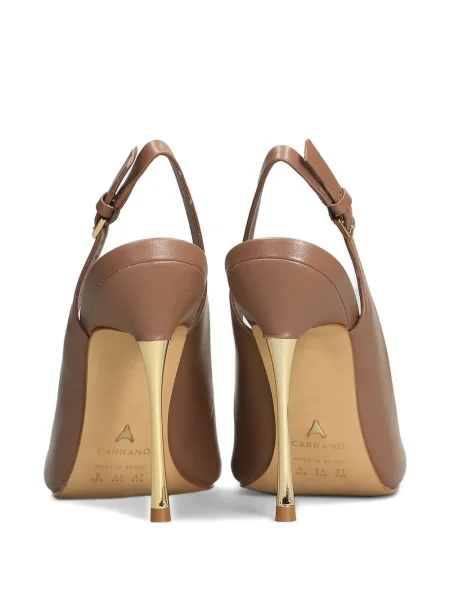 Pantofi cu toc Carrano slingback maro