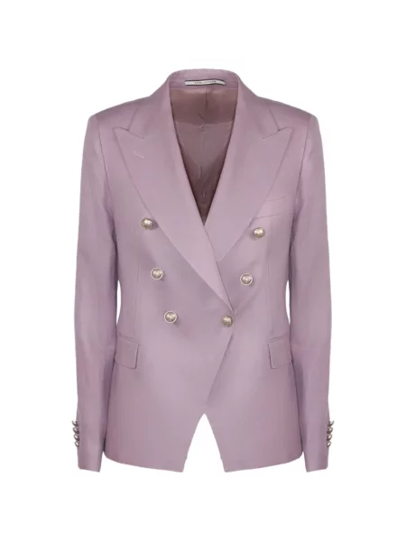 Sacou Tagliatore cu două rânduri de nasturi violet