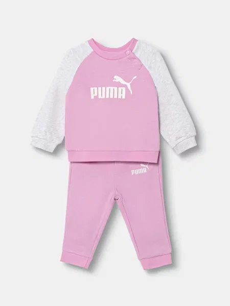 Puma спортивний костюм дитячий з бавовною MINICATS ESS Raglan Crew Se