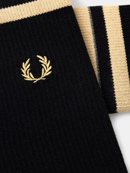 Čarape Fred Perry crna