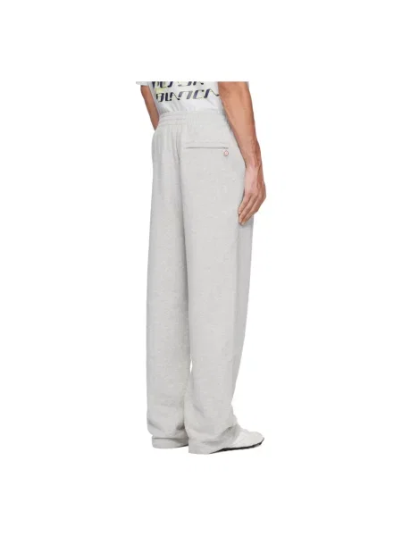 Lniane joggery Casablanca szare