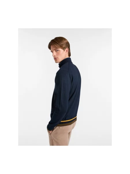 Pulover Harmont & Blaine albastru