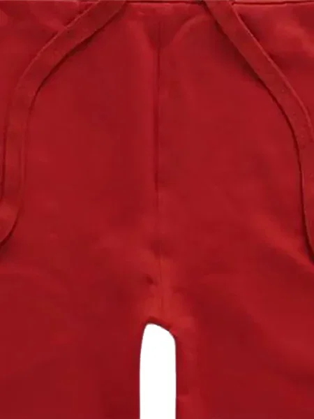 Pantaloni scurți Jordan din material terry roșu