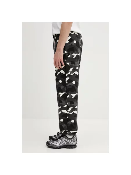 A Bathing Ape spodnie dresowe City Camo Shark czarne